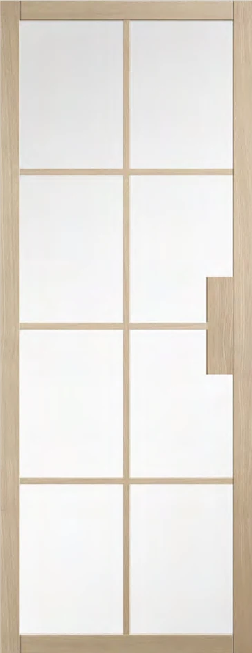 Malvern Clear Glazed interior door