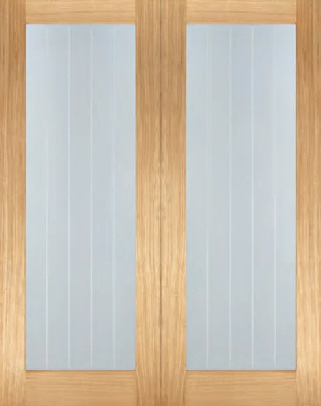 Mexicano Pattern 10 Glazed Pairs interior door