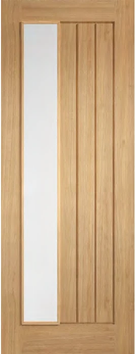 Mexicano Glazed Offset interior door