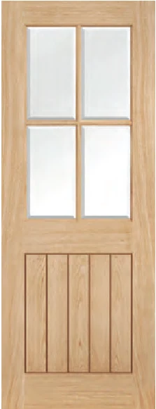 Belize 4 Light Glazed interior door