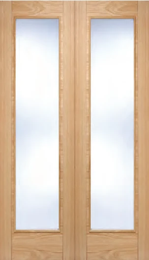 Vancouver Pattern 10 Glazed Pairs interior door