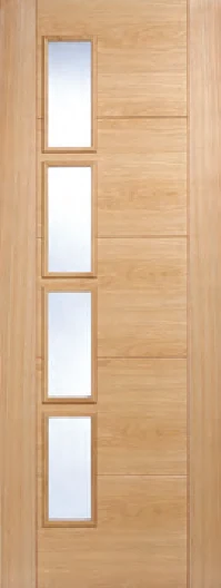 Vancouver Offset Glazed interior door