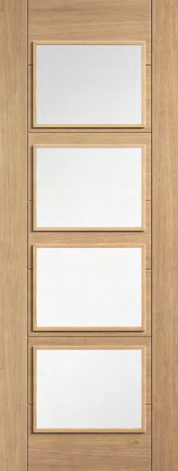 Carini 4 Light Glazed interior door