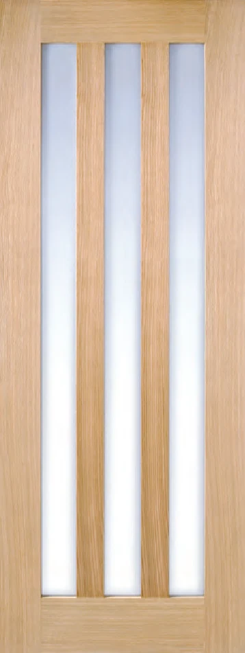 Utah Pre-Finished Clear Glazed interior door