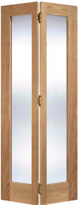 Pattern 10 Glazed Bi-fold interior door