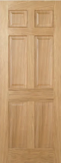 Regency 6 Panel Pre-Finished interior door