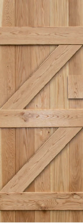 Ledged & Braced interior door