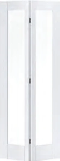Pattern 10 Bi-fold Glazed interior door