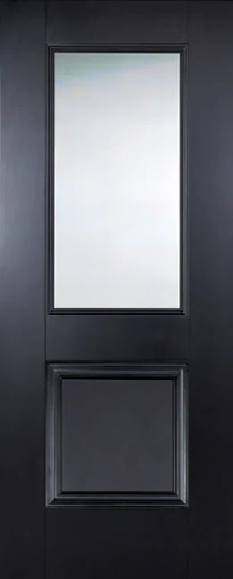 Arnhem Black Glazed interior door