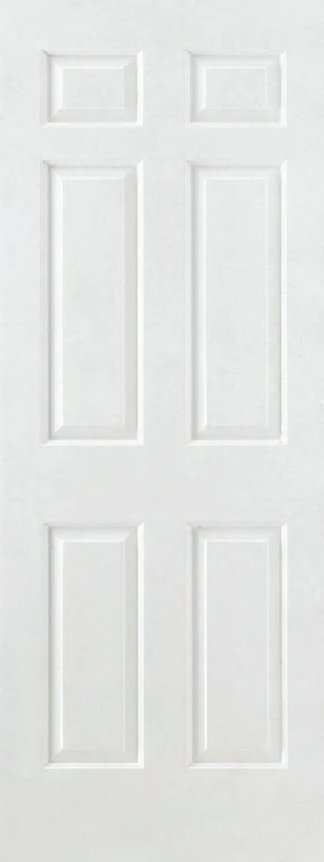 Smooth 6 Panel interior door