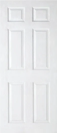 Textured 6 Panel Regency interior door