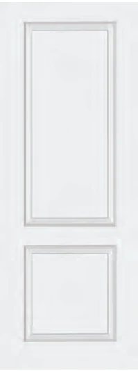 Textured Classical Glazed interior door