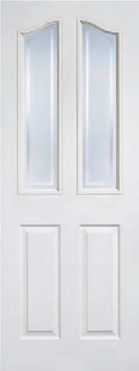 Textured Mayfair Glazed interior door