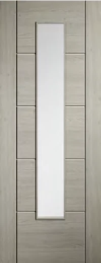 Ladder Glazed Light Grey interior door