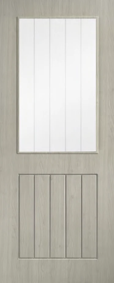 Cottage Glazed Light Grey interior door
