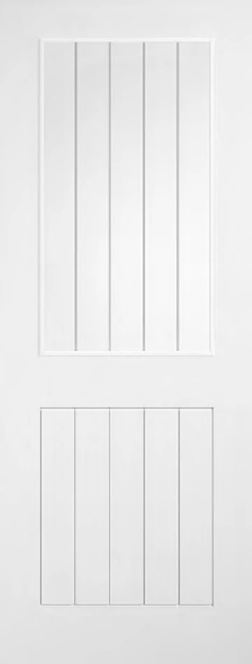 Cottage Glazed White interior door