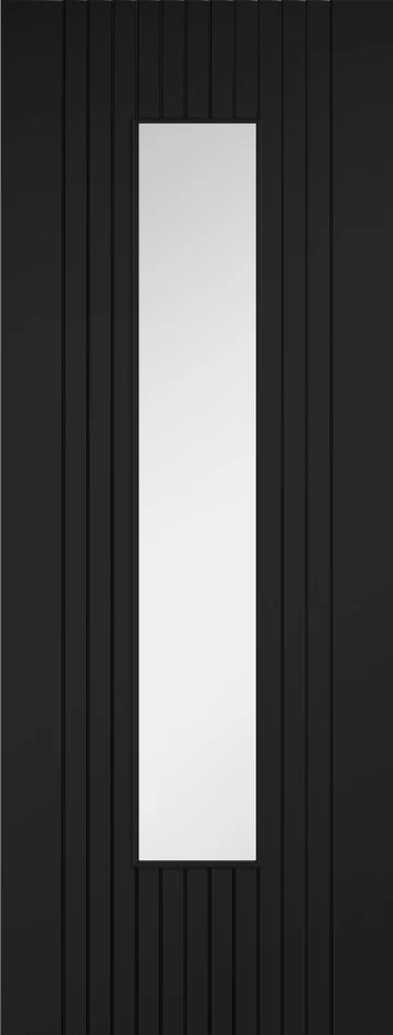 Sydney Glazed Black interior door