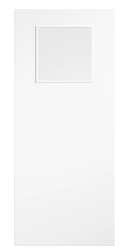 White Flush 1G interior door