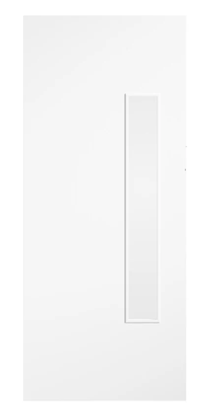 White Flush 18G interior door