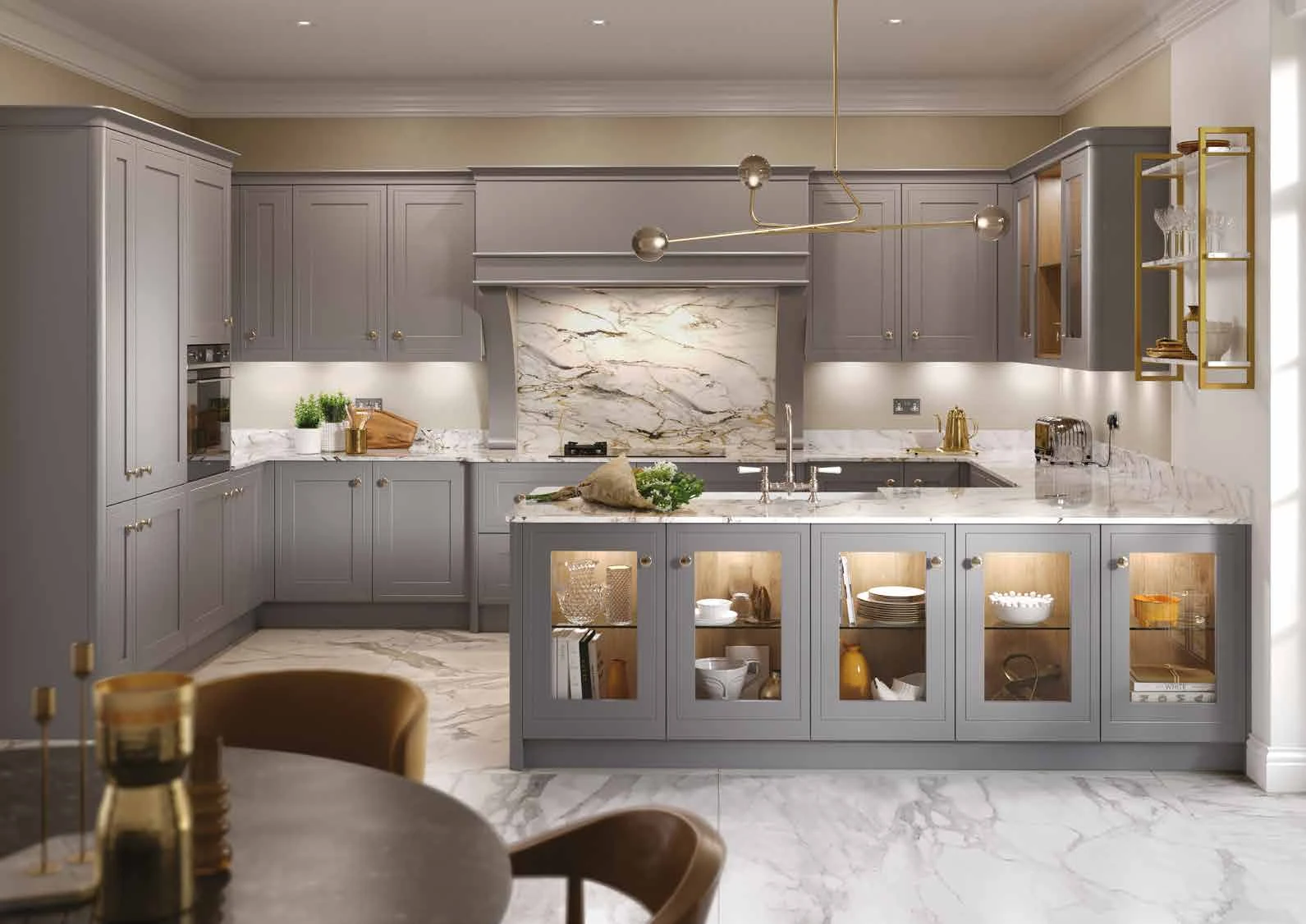 Ellesmere — Dust Grey kitchen or living-space photograph