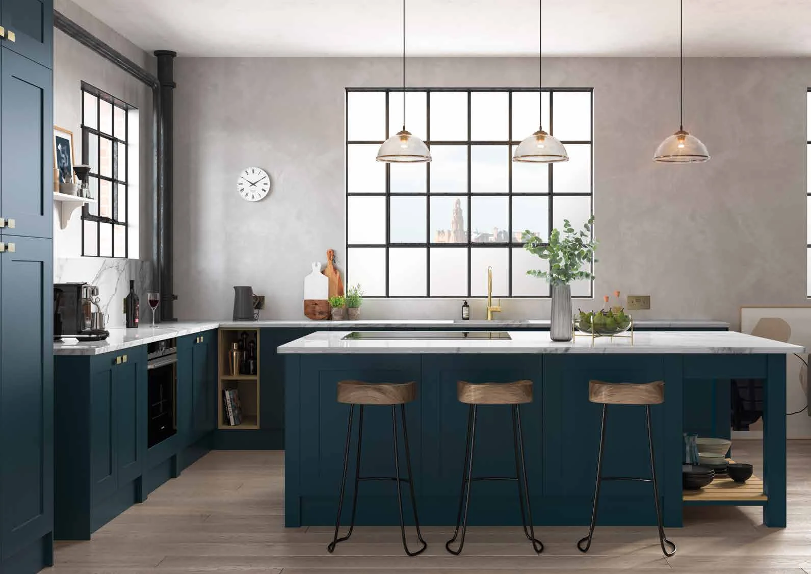 Georgia — Marine kitchen or living-space photograph