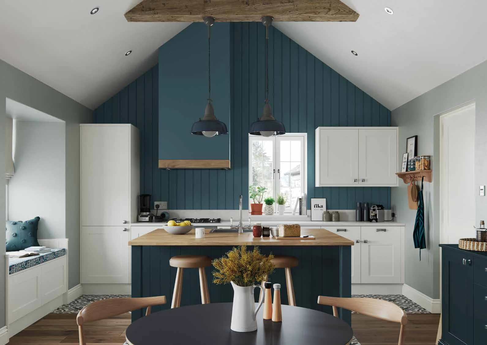 Madison — Porcelain & Marine kitchen or living-space photograph