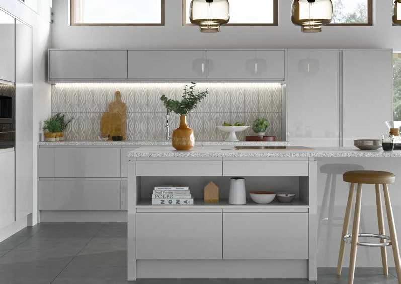 Strada Gloss — Living space · View 2 kitchen or living-space photograph