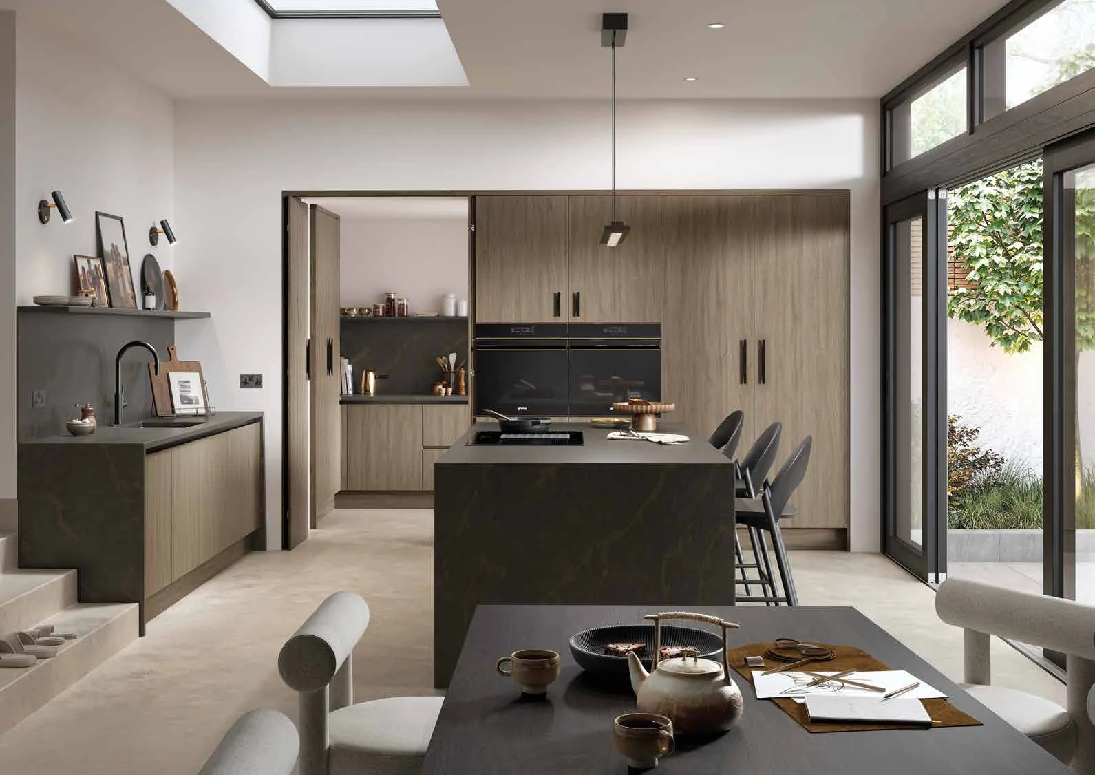 Versa — Weathered Silver kitchen or living-space photograph